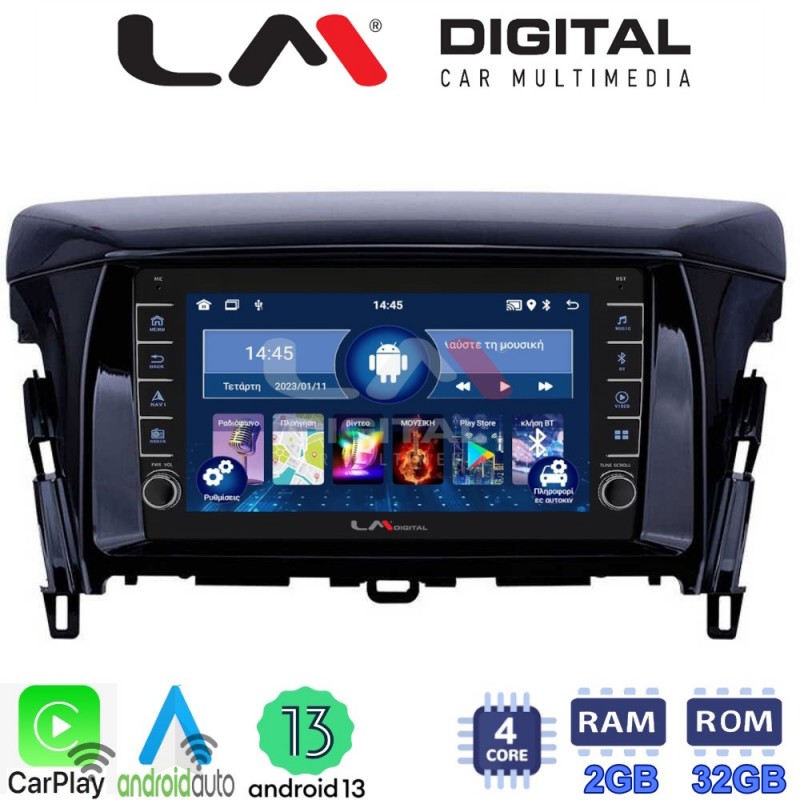 LM Digital - LM ZG4030 GPS Οθόνη OEM Multimedia Αυτοκινήτου για MITSUBISHI ECLIPSE CROSS 2018&gt; (CarPlay/AndroidAuto/BT/GPS/WIFI/GPRS)