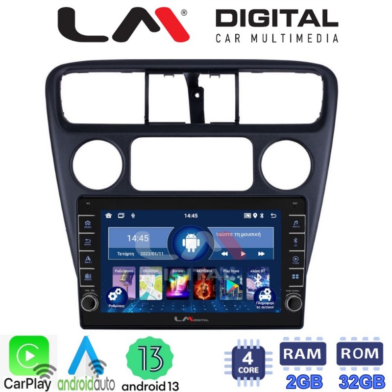 LM Digital - LM ZG4082 GPS Οθόνη OEM Multimedia Αυτοκινήτου για Honda Accord Coupe 1998&gt;2004    (CarPlay/AndroidAuto/BT/GPS/WIFI/GPRS)