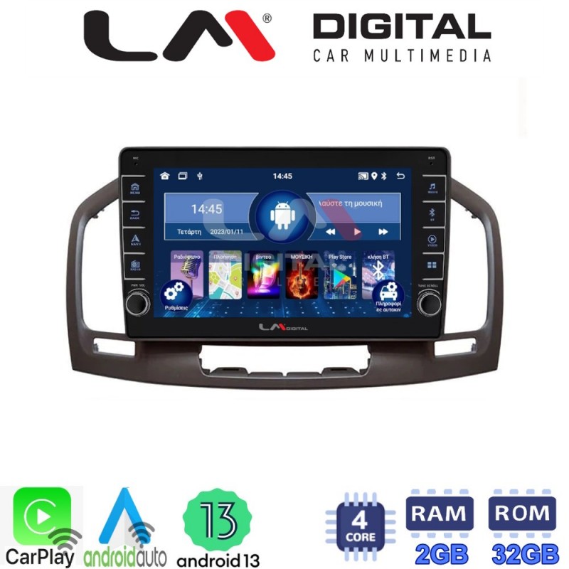 LM Digital - LM ZG4114C GPS Οθόνη OEM Multimedia Αυτοκινήτου για 0 (CarPlay/AndroidAuto/BT/GPS/WIFI/GPRS)