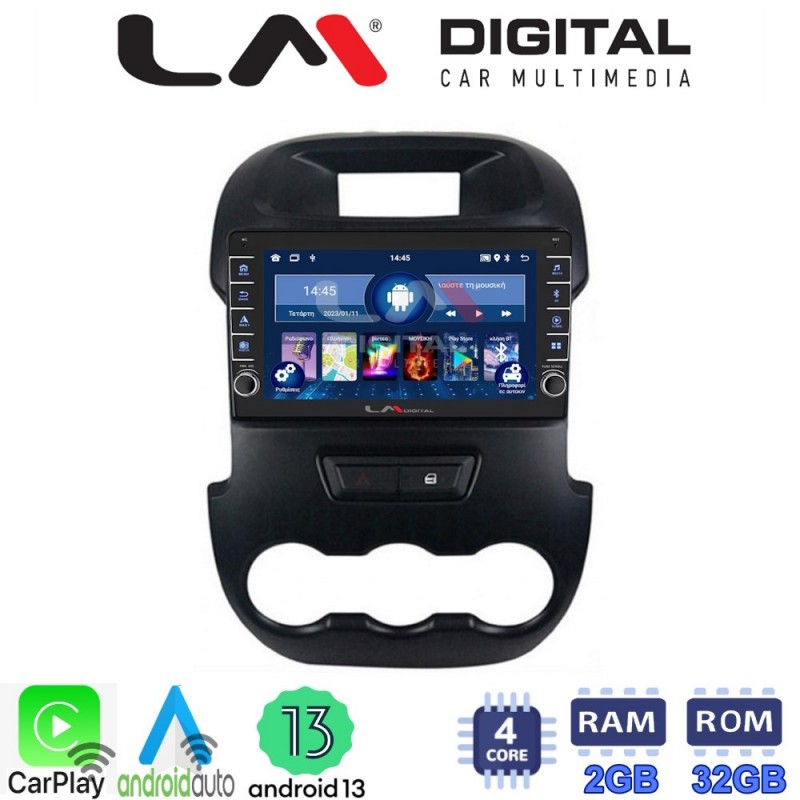 LM Digital - LM ZG4245 GPS Οθόνη OEM Multimedia Αυτοκινήτου για FORD RANGER 2011&gt; 2015 (CarPlay/AndroidAuto/BT/GPS/WIFI/GPRS)