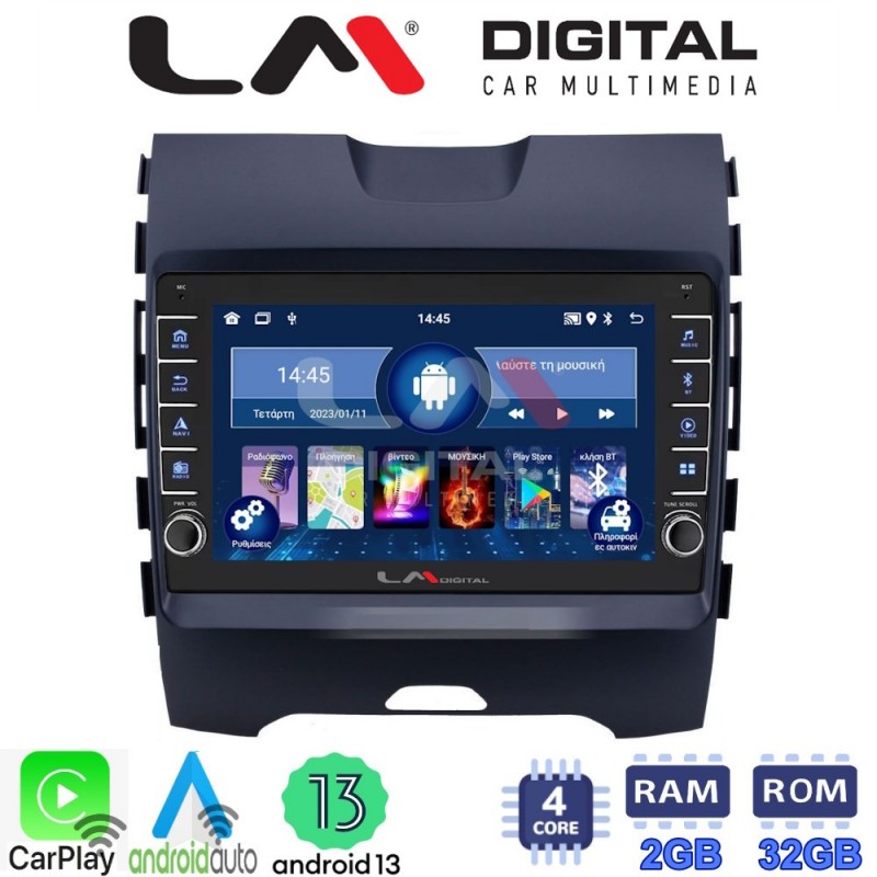 LM Digital - LM ZG4248 GPS Οθόνη OEM Multimedia Αυτοκινήτου για Ford Edge 2016 &gt; (CarPlay/AndroidAuto/BT/GPS/WIFI/GPRS)