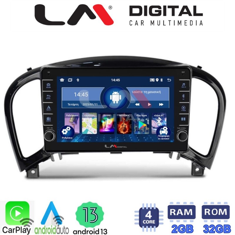 LM Digital - LM ZG4352 GPS Οθόνη OEM Multimedia Αυτοκινήτου για NISSAN JUKE 2009&gt; (CarPlay/AndroidAuto/BT/GPS/WIFI/GPRS)