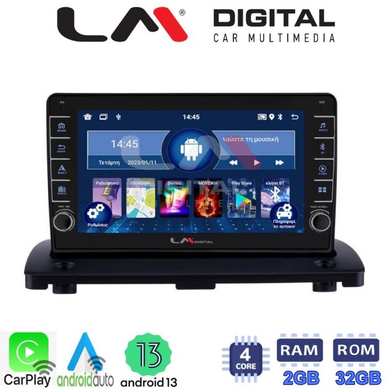 LM Digital - LM ZG4385 GPS Οθόνη OEM Multimedia Αυτοκινήτου για VOLVO XC90 2002 &gt; 2014 (CarPlay/AndroidAuto/BT/GPS/WIFI/GPRS)