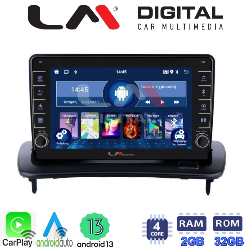 LM Digital - LM ZG4386 GPS Οθόνη OEM Multimedia Αυτοκινήτου για Toyota Land Cruiser 2016 (CarPlay/AndroidAuto/BT/GPS/WIFI/GPRS)