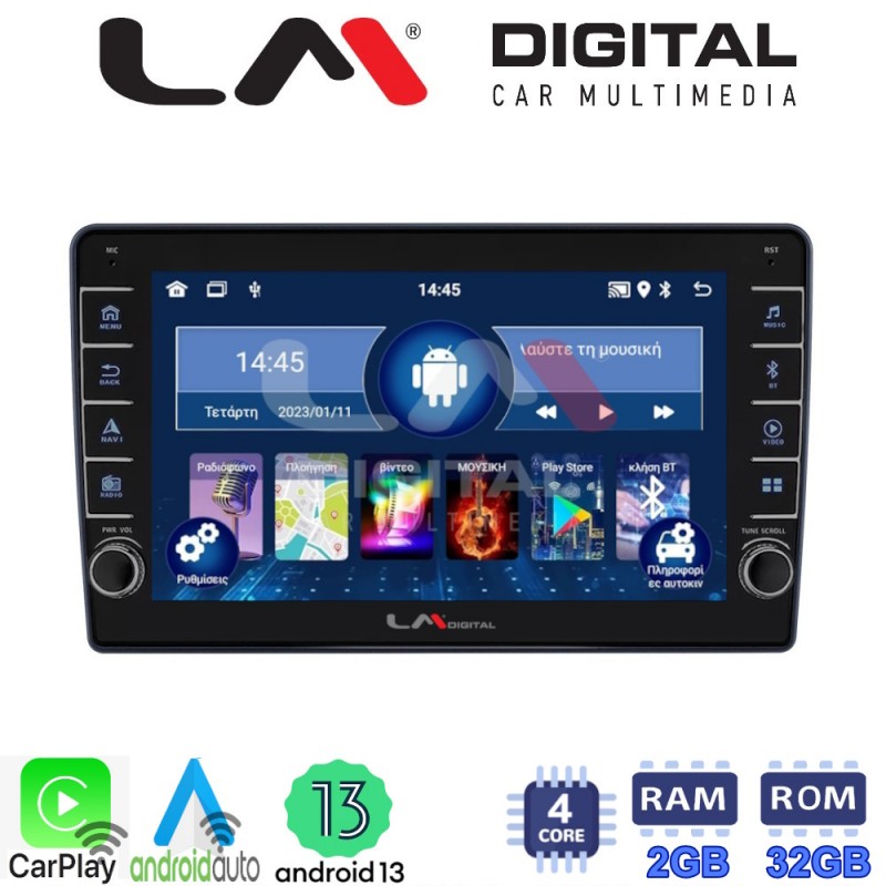 LM Digital - LM ZG4409 GPS Οθόνη OEM Multimedia Αυτοκινήτου για Hyundai H1 2010 &gt; 2018 (CarPlay/AndroidAuto/BT/GPS/WIFI/GPRS)