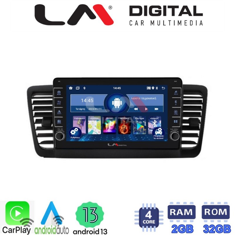 LM Digital - LM ZG4525 GPS Οθόνη OEM Multimedia Αυτοκινήτου για SUBARU LEGACY 2002&gt; (CarPlay/AndroidAuto/BT/GPS/WIFI/GPRS)