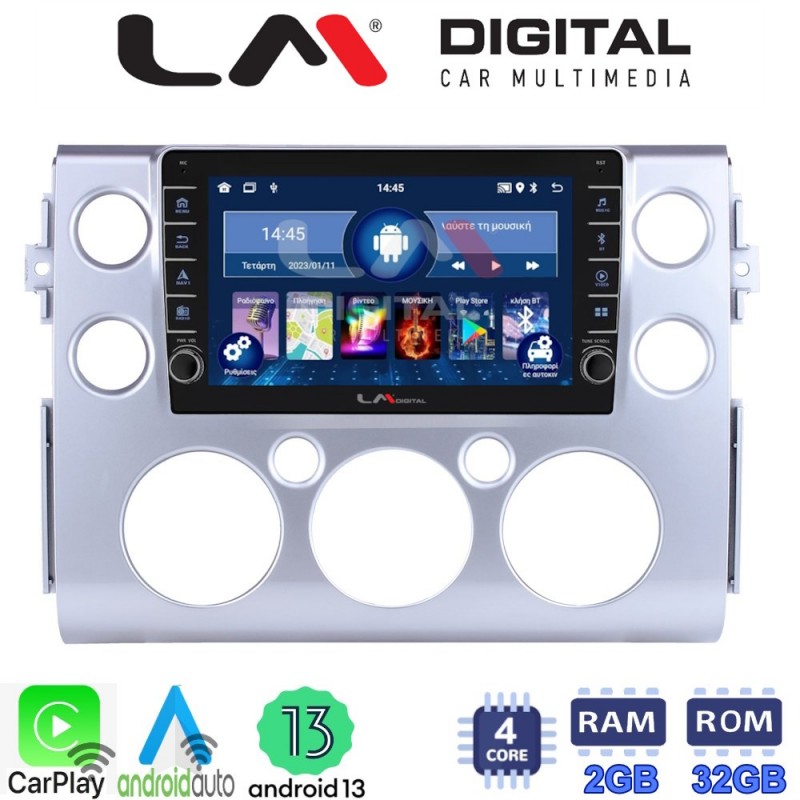 LM Digital - LM ZG4563 GPS Οθόνη OEM Multimedia Αυτοκινήτου για TOYOTA  FJ CRUISER 2014&gt;   (CarPlay/AndroidAuto/BT/GPS/WIFI/GPRS)