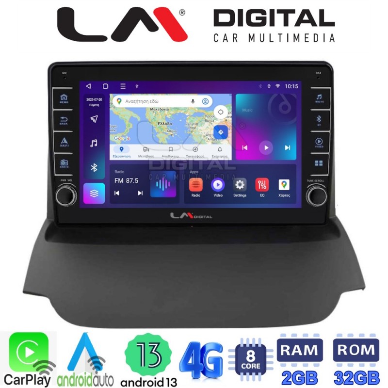 LM Digital - LM ZG8039 GPS Οθόνη OEM Multimedia Αυτοκινήτου για FORD ECOSPORT 2012&gt;2017  (CarPlay/AndroidAuto/BT/GPS/WIFI/GPRS)