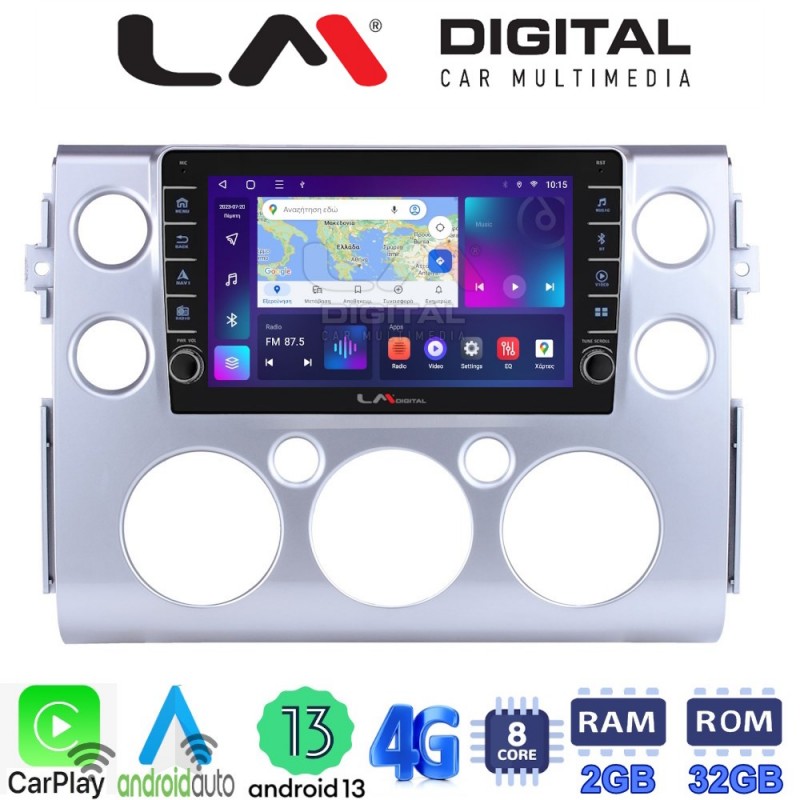 LM Digital - LM ZG8563 GPS Οθόνη OEM Multimedia Αυτοκινήτου για TOYOTA  FJ CRUISER 2014&gt;   (CarPlay/AndroidAuto/BT/GPS/WIFI/GPRS)