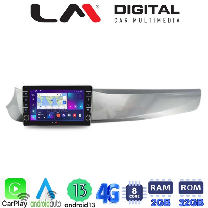 LM Digital - LM ZG8643 GPS Οθόνη OEM Multimedia Αυτοκινήτου για Alfa Romeo Guilietta 2010 &gt; 2014 (CarPlay/AndroidAuto/BT/GPS/WIFI/GPRS)