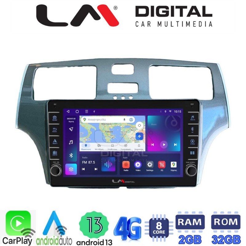 LM Digital - LM ZG8993 GPS Οθόνη OEM Multimedia Αυτοκινήτου για Lexus ES 2001 &gt; 2007 (CarPlay/AndroidAuto/BT/GPS/WIFI/GPRS)