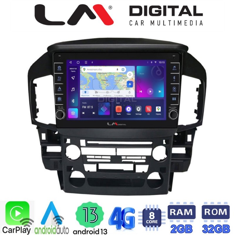 LM Digital - LM ZG8711 GPS Οθόνη OEM Multimedia Αυτοκινήτου για Lexus RX300 2000 &gt; 2004 (CarPlay/AndroidAuto/BT/GPS/WIFI/GPRS)