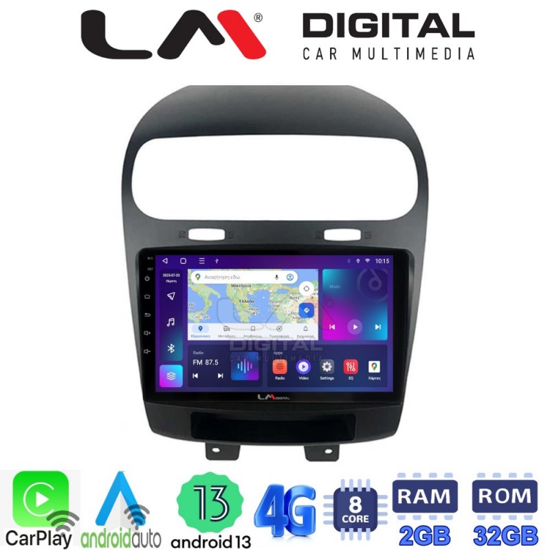 LM Digital - LM ZE8261 GPS Οθόνη OEM Multimedia Αυτοκινήτου για Fiat Freemont 2008&gt; (CarPlay/AndroidAuto/BT/GPS/WIFI/GPRS)