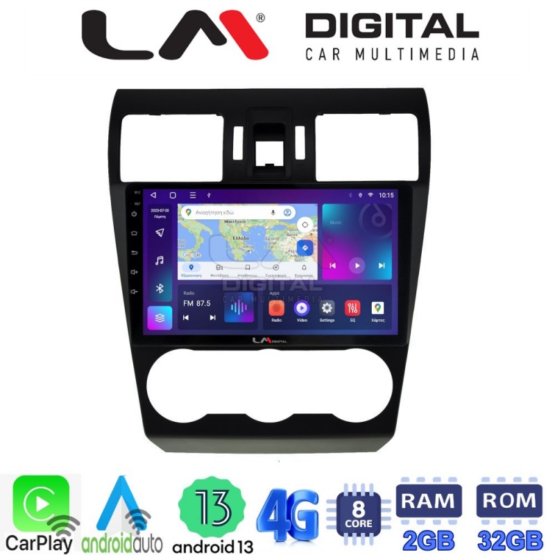 LM Digital - LM ZE8262 GPS Οθόνη OEM Multimedia Αυτοκινήτου για SUBARU IMPREZA-FORESTER 2013&gt; (CarPlay/AndroidAuto/BT/GPS/WIFI/GPRS)