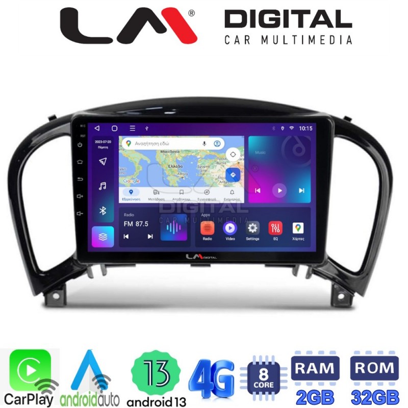 LM Digital - LM ZE8352 GPS Οθόνη OEM Multimedia Αυτοκινήτου για NISSAN JUKE 2009&gt; (CarPlay/AndroidAuto/BT/GPS/WIFI/GPRS)