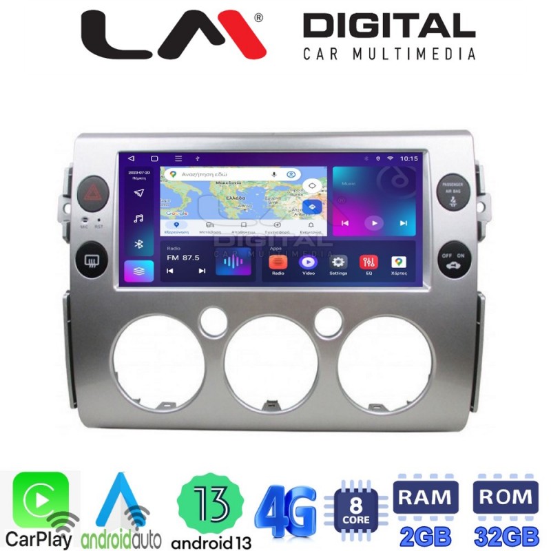 LM Digital - LM ZE8563 GPS Οθόνη OEM Multimedia Αυτοκινήτου για TOYOTA  FJ CRUISER 2014&gt;   (CarPlay/AndroidAuto/BT/GPS/WIFI/GPRS)