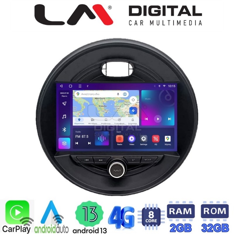 LM Digital - LM ZE8845 GPS Οθόνη OEM Multimedia Αυτοκινήτου για Mini Cooper & Clubman 2015&gt; (CarPlay/AndroidAuto/BT/GPS/WIFI/GPRS)