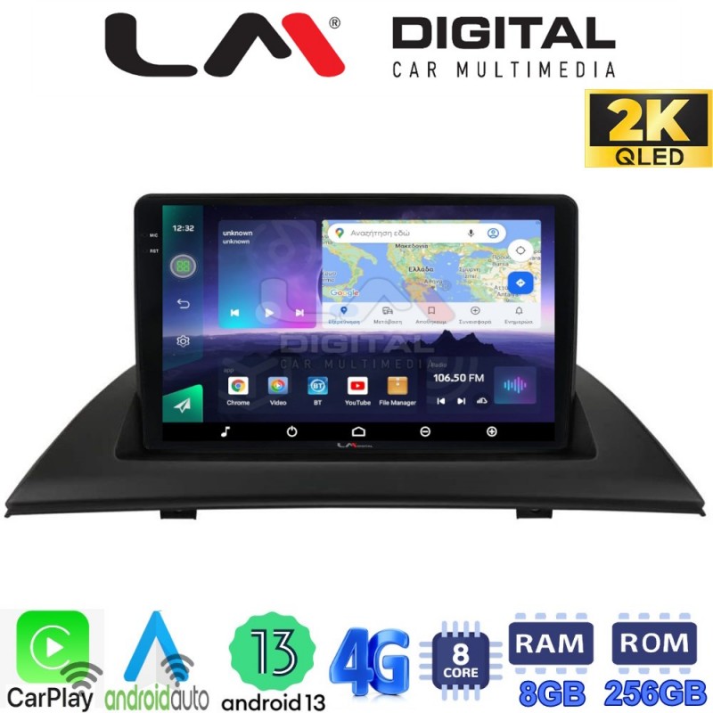 LM Digital - LM ZQ8103 GPS Οθόνη OEM Multimedia Αυτοκινήτου για BMW X3 2003 &gt; 2010 (CarPlay/AndroidAuto/BT/GPS/WIFI/GPRS)