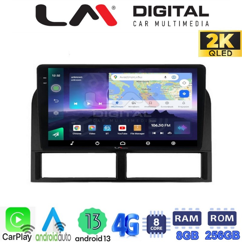 LM Digital - LM ZQ8201 GPS Οθόνη OEM Multimedia Αυτοκινήτου για Jeep Gran Cherokee 1999 &gt; 2004 (CarPlay/AndroidAuto/BT/GPS/WIFI/GPRS)