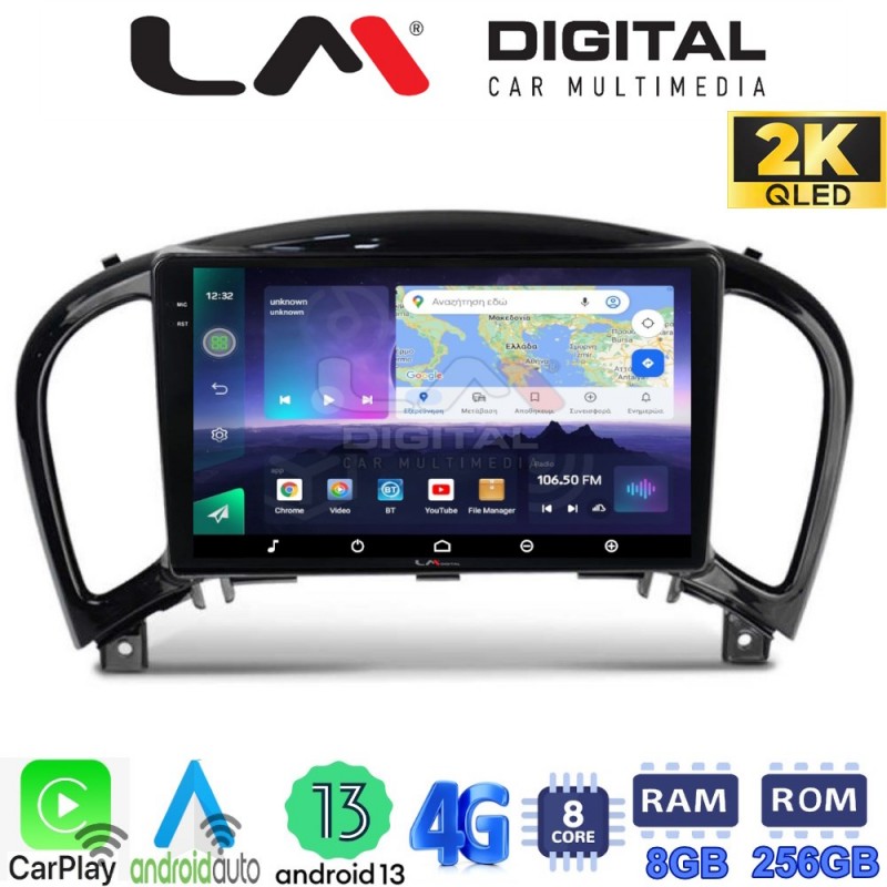 LM Digital - LM ZQ8352 GPS Οθόνη OEM Multimedia Αυτοκινήτου για NISSAN JUKE 2009&gt; (CarPlay/AndroidAuto/BT/GPS/WIFI/GPRS)