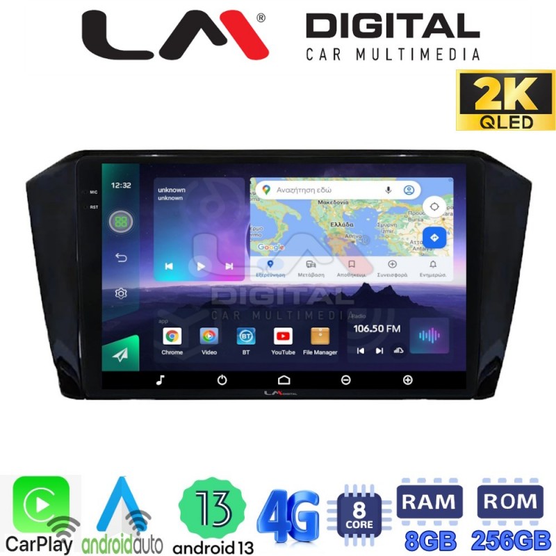 LM Digital - LM ZQ8519 GPS Οθόνη OEM Multimedia Αυτοκινήτου για VW PASSAT 2015&gt; (CarPlay/AndroidAuto/BT/GPS/WIFI/GPRS)