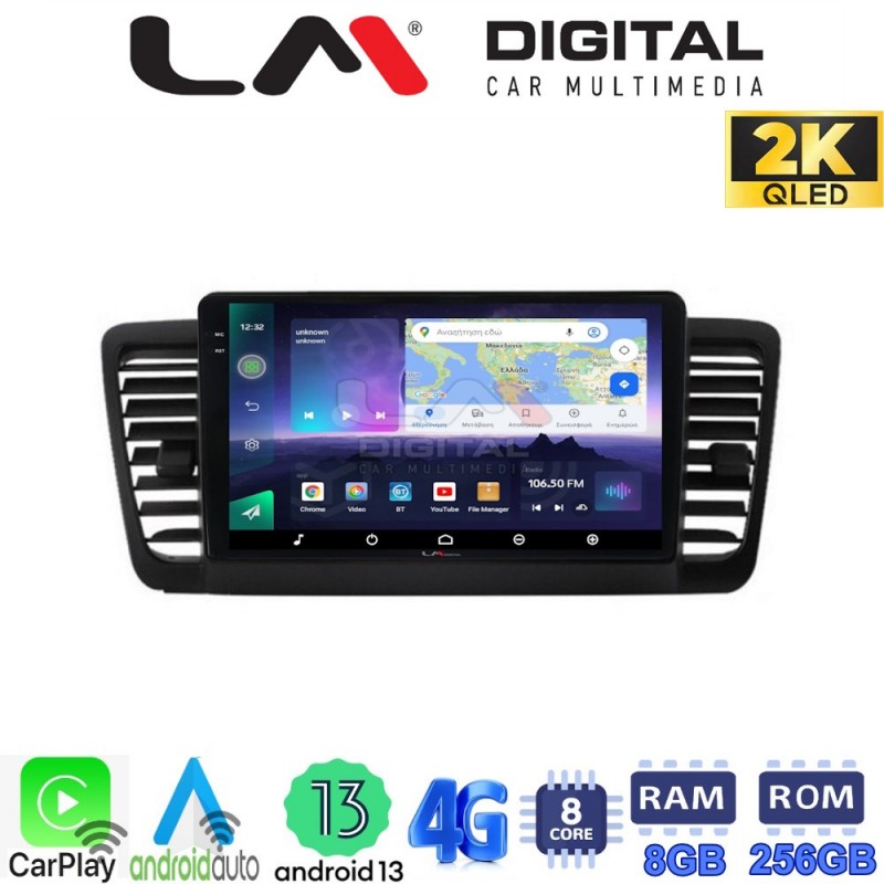 LM Digital - LM ZQ8525 GPS Οθόνη OEM Multimedia Αυτοκινήτου για SUBARU LEGACY 2002&gt; (CarPlay/AndroidAuto/BT/GPS/WIFI/GPRS)