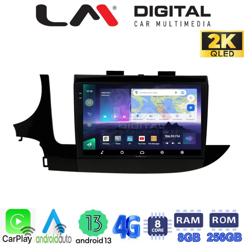 LM Digital - LM ZQ8536 GPS Οθόνη OEM Multimedia Αυτοκινήτου για OPEL MOKKA 2016&gt; (CarPlay/AndroidAuto/BT/GPS/WIFI/GPRS)