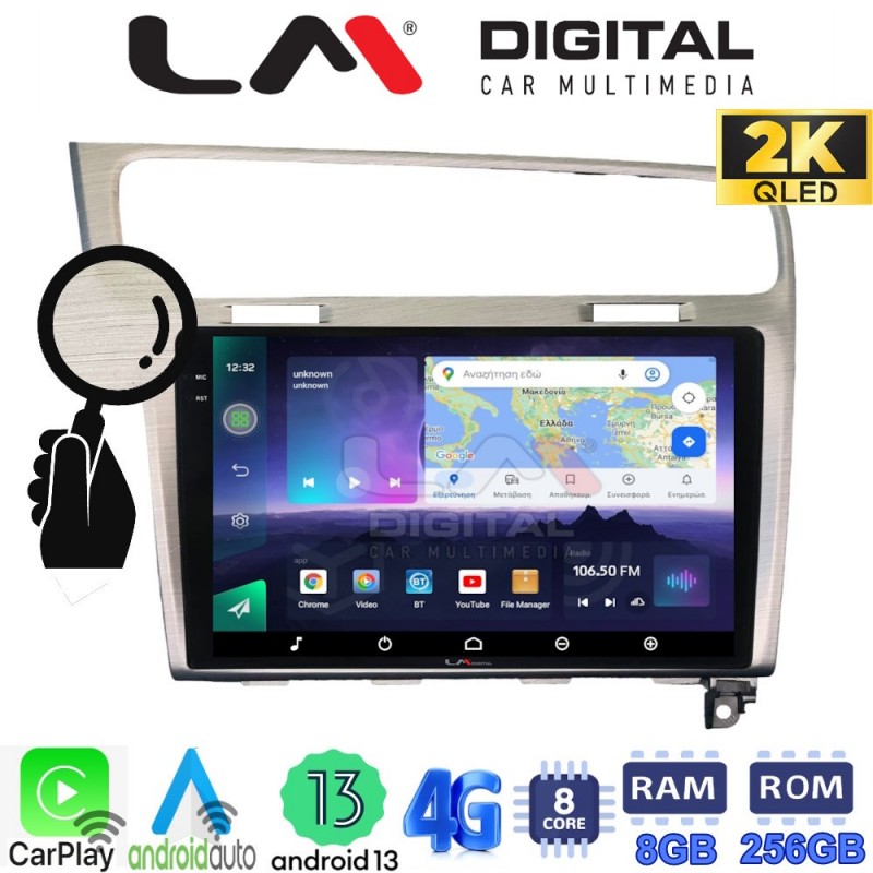 LM Digital - LM ZQ8591 GPS Οθόνη OEM Multimedia Αυτοκινήτου για VW GOLF7 (CarPlay/AndroidAuto/BT/GPS/WIFI/GPRS)