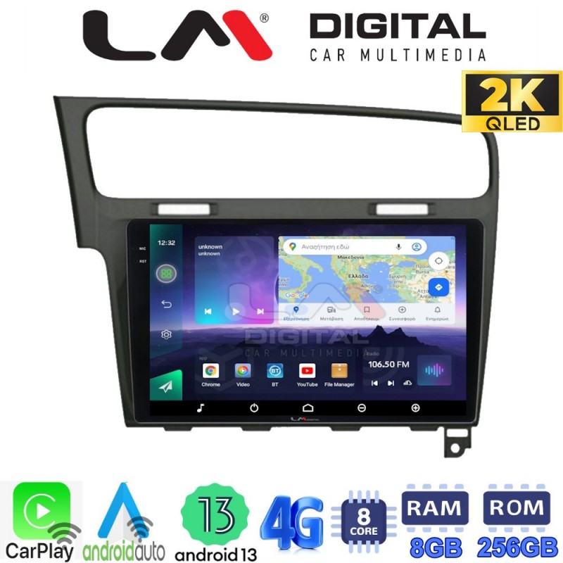 LM Digital - LM ZQ8591B GPS Οθόνη OEM Multimedia Αυτοκινήτου για 0 (CarPlay/AndroidAuto/BT/GPS/WIFI/GPRS)