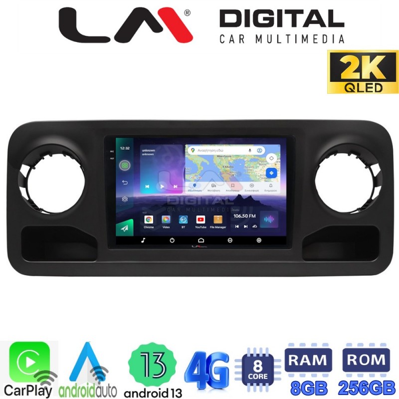 LM Digital - LM ZQ8670 GPS Οθόνη OEM Multimedia Αυτοκινήτου για Mercedes Sprinter 2019 &gt; (CarPlay/AndroidAuto/BT/GPS/WIFI/GPRS)