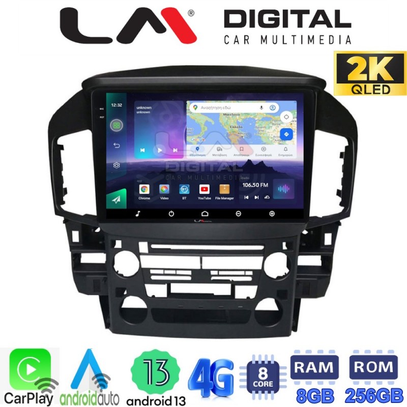 LM Digital - LM ZQ8711 GPS Οθόνη OEM Multimedia Αυτοκινήτου για Lexus RX300 2000 &gt; 2004 (CarPlay/AndroidAuto/BT/GPS/WIFI/GPRS)