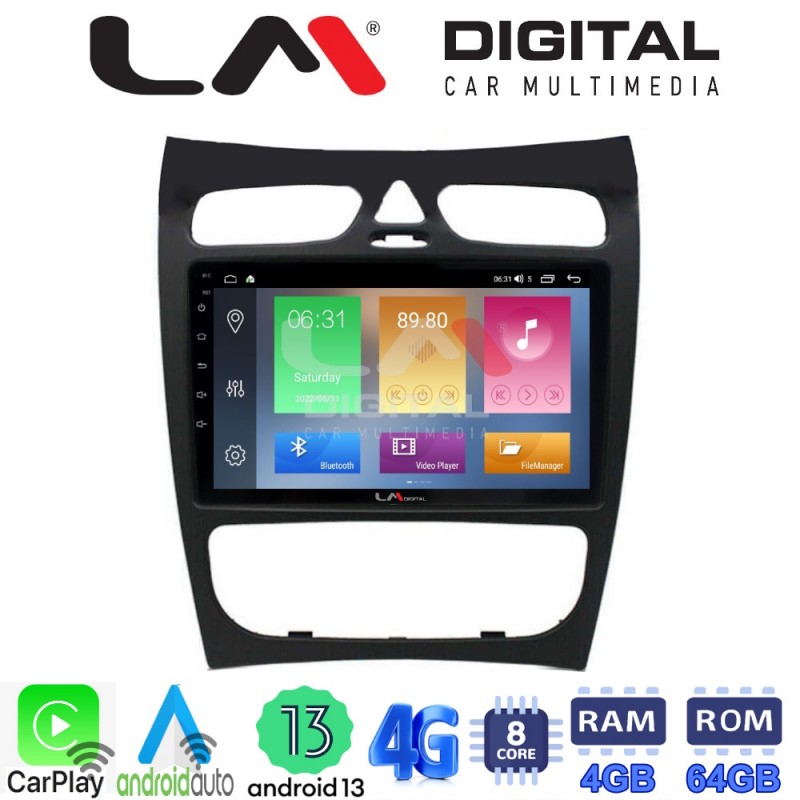 LM Digital - LM ZC8812 GPS Οθόνη OEM Multimedia Αυτοκινήτου για Mercedes CLK (W209) 2000 &gt; 2004 (CarPlay/AndroidAuto/BT/GPS/WIFI/GPRS)