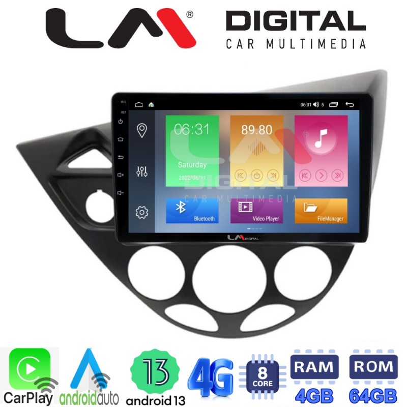 LM Digital - LM ZC8236 GPS Οθόνη OEM Multimedia Αυτοκινήτου για Ford Focus 1998 &gt; 2004 (CarPlay/AndroidAuto/BT/GPS/WIFI/GPRS)