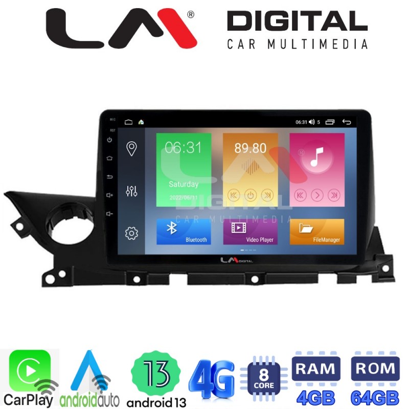 LM Digital - LM ZC8223 GPS Οθόνη OEM Multimedia Αυτοκινήτου για Mazda 6 2021&gt; (CarPlay/AndroidAuto/BT/GPS/WIFI/GPRS)