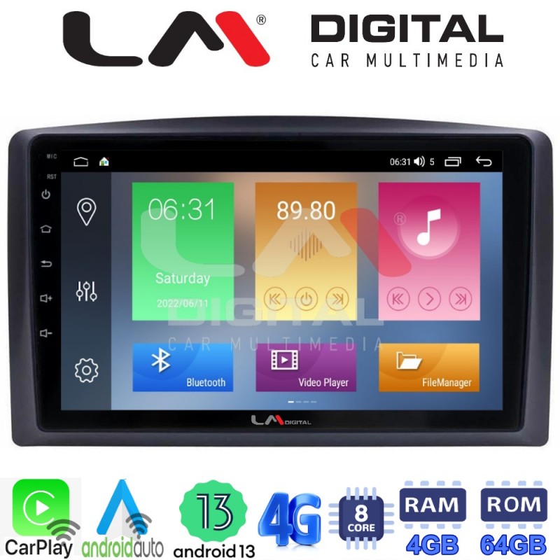 LM Digital - LM ZC8665 GPS Οθόνη OEM Multimedia Αυτοκινήτου για Mercedes Vito 2015 &gt; (CarPlay/AndroidAuto/BT/GPS/WIFI/GPRS)