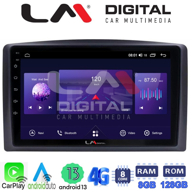 LM Digital - LM ZT8665 GPS Οθόνη OEM Multimedia Αυτοκινήτου για Mercedes Vito 2015 &gt; (CarPlay/AndroidAuto/BT/GPS/WIFI/GPRS)