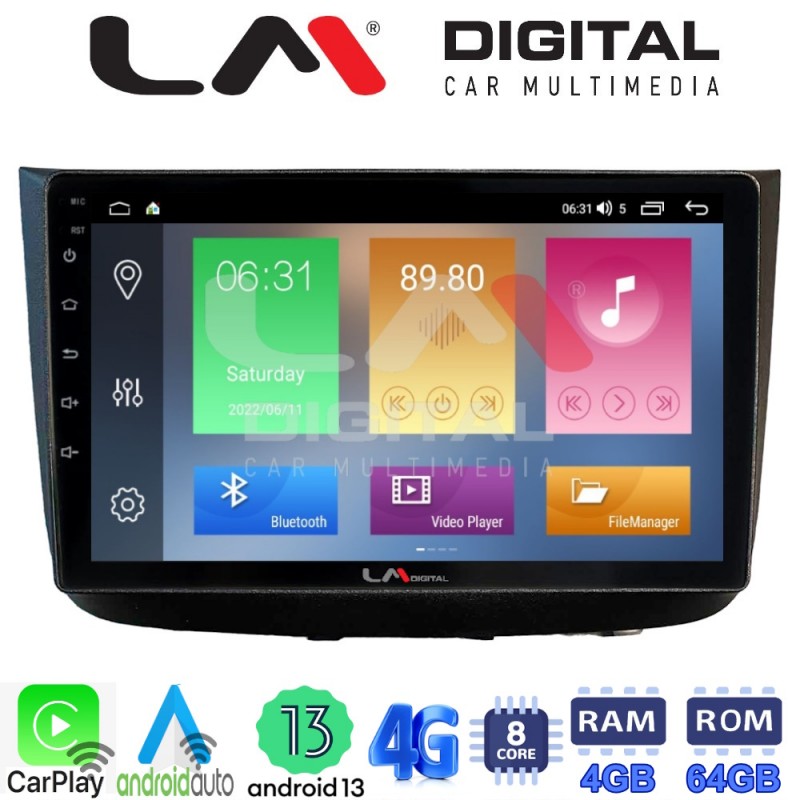 LM Digital - LM ZC8667 GPS Οθόνη OEM Multimedia Αυτοκινήτου για Mercedes Vito 2003 &gt; 2015 (CarPlay/AndroidAuto/BT/GPS/WIFI/GPRS)