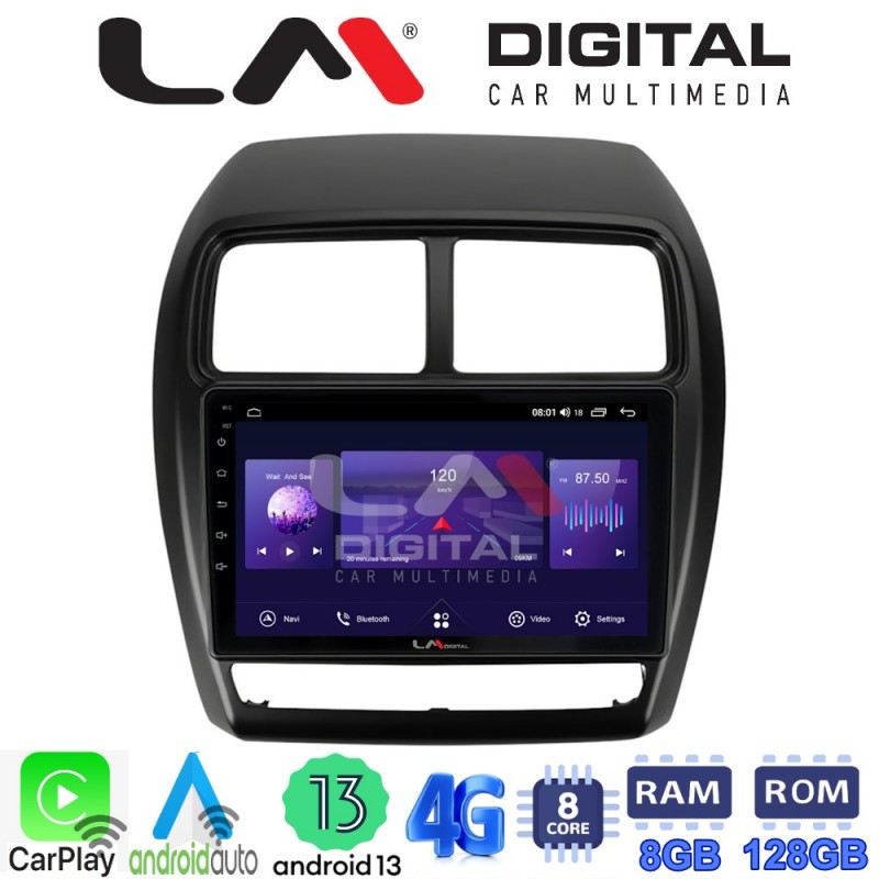 LM Digital - LM ZT8318 GPS Οθόνη OEM Multimedia Αυτοκινήτου για Mitsubishi ASX 2020 &gt; 2023 (CarPlay/AndroidAuto/BT/GPS/WIFI/GPRS)