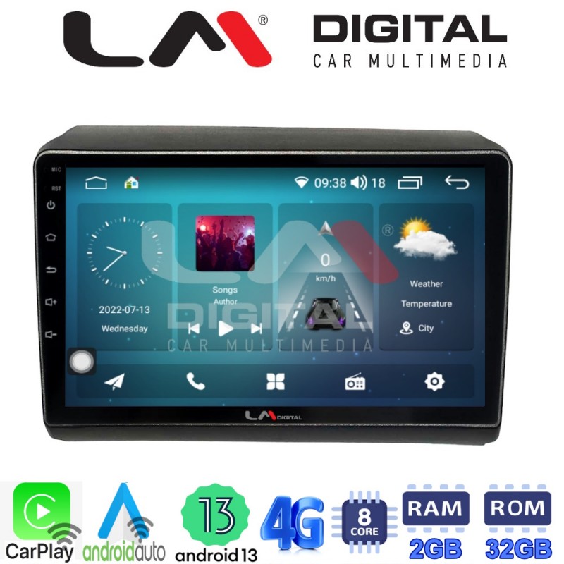 LM Digital - LM ZR8194 GPS Οθόνη OEM Multimedia Αυτοκινήτου για Fiat Ducato - Citroen Jumper - Peugeot Partner 2012&gt;
Μόνο αν έχει εργοστασιακό μηχάνημα (CarPlay/AndroidAuto/BT/GPS/WIFI/GPRS)