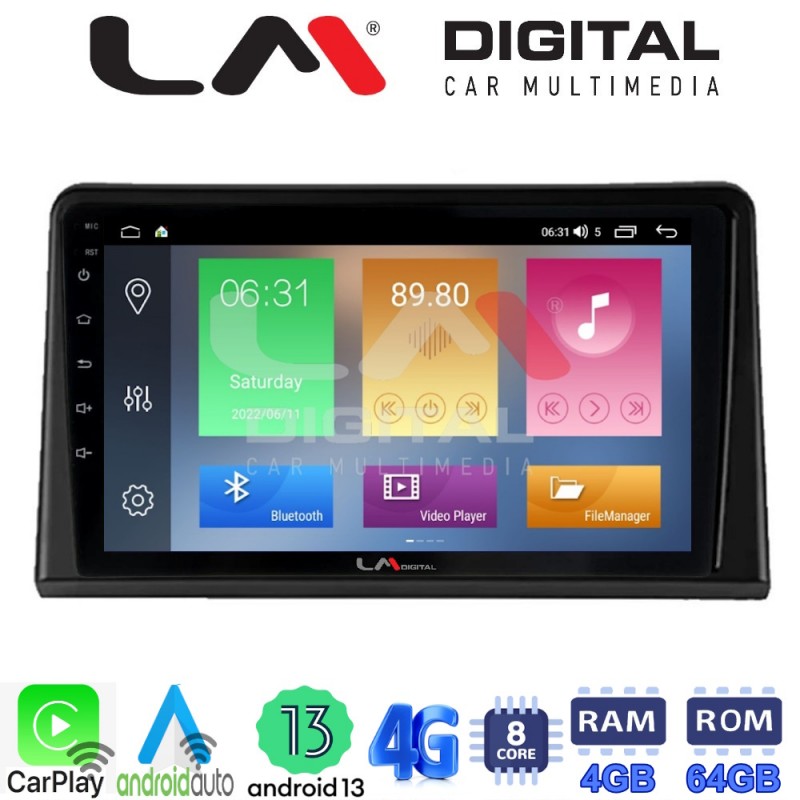 LM Digital - LM ZC8326 GPS Οθόνη OEM Multimedia Αυτοκινήτου για Renault Express 2023 &gt; (CarPlay/AndroidAuto/BT/GPS/WIFI/GPRS)