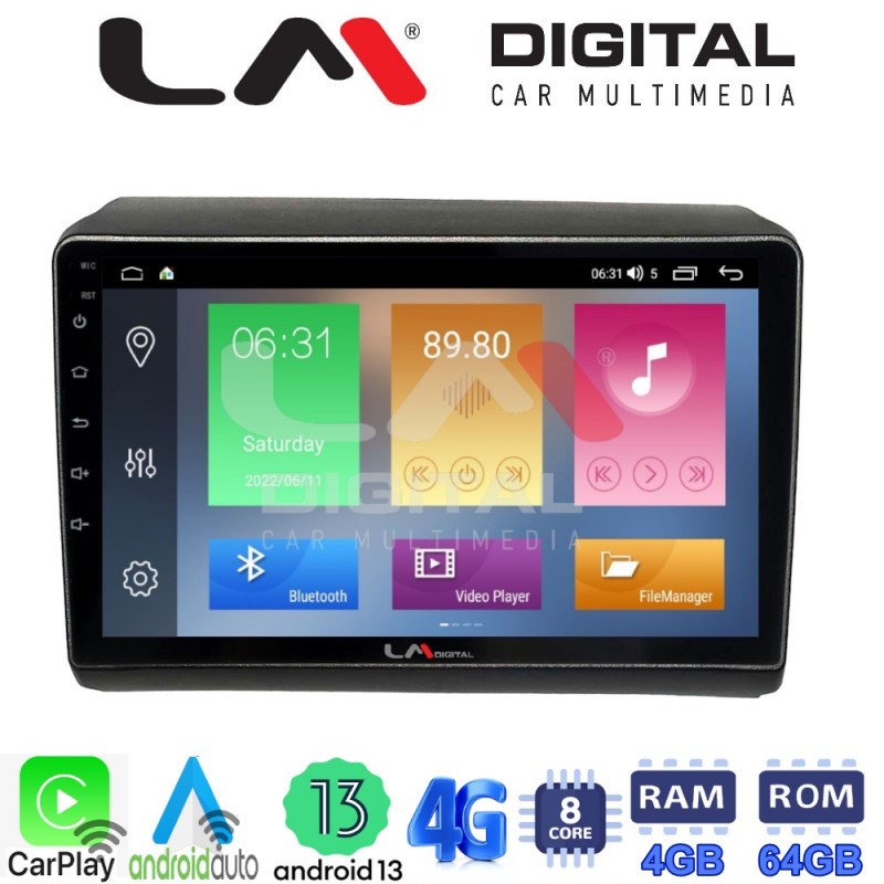 LM Digital - LM ZC8194 GPS Οθόνη OEM Multimedia Αυτοκινήτου για Fiat Ducato - Citroen Jumper - Peugeot Partner 2012&gt;
Μόνο αν έχει εργοστασιακό μηχάνημα (CarPlay/AndroidAuto/BT/GPS/WIFI/GPRS)