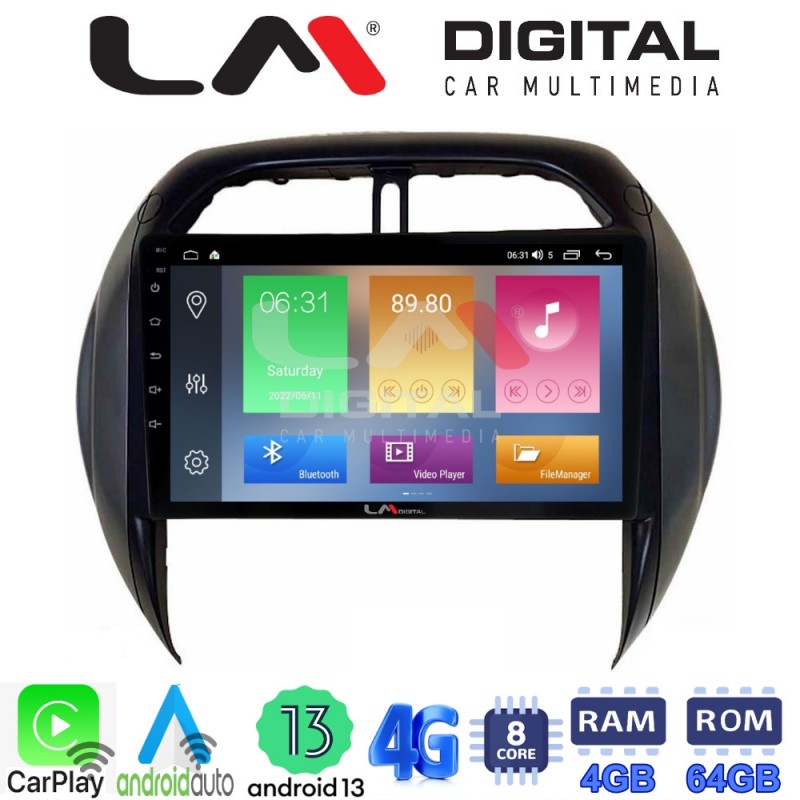 LM Digital - LM ZC8071CL GPS Οθόνη OEM Multimedia Αυτοκινήτου για Toyota Rav4 2000 &gt; 2006 (CarPlay/AndroidAuto/BT/GPS/WIFI/GPRS)