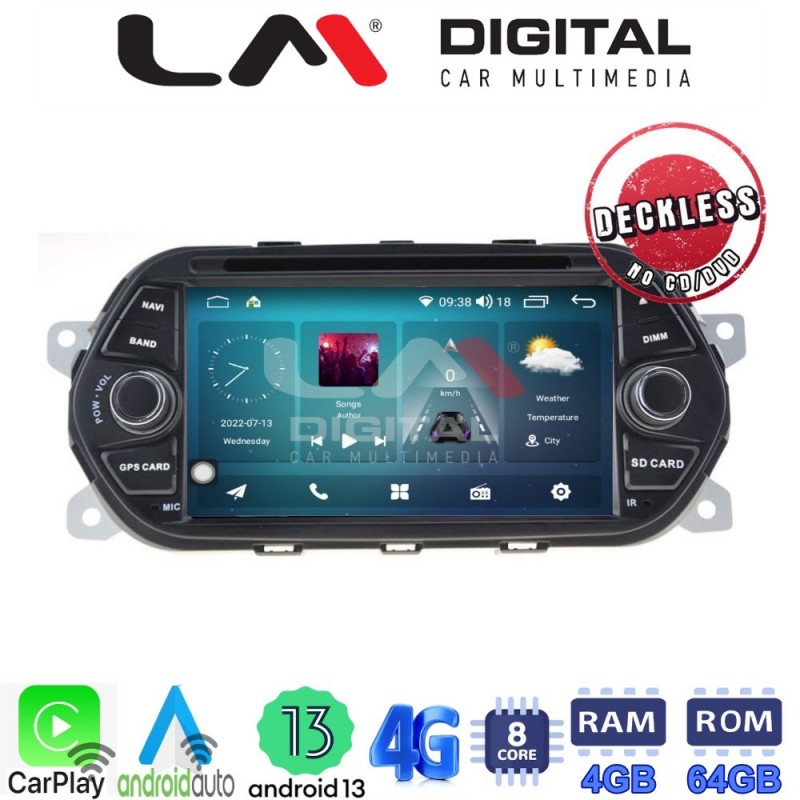 LM Digital - LM Q8747 GPS Οθόνη OEM Multimedia Αυτοκινήτου για Fiat Tipo 2015 &gt; (CarPlay/AndroidAuto/BT/GPS/WIFI/GPRS)