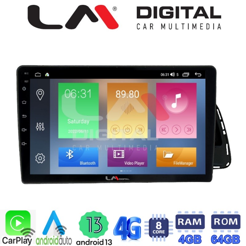 LM Digital - LM ZC8313 GPS Οθόνη OEM Multimedia Αυτοκινήτου για Audi Q5 2008 &gt; 2018 (CarPlay/AndroidAuto/BT/GPS/WIFI/GPRS)