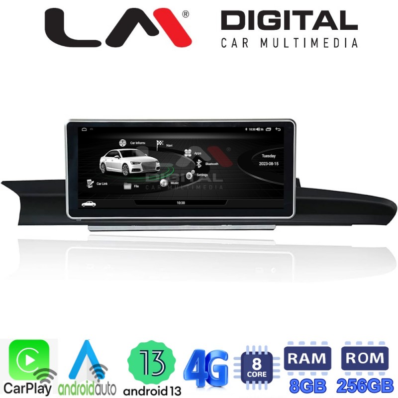 LM Digital - LM GH8 324 Οθόνη OEM Multimedia Αυτοκινήτου για Audi A6 2012 &gt; 2016 (CarPlay/AndroidAuto/BT/GPS/WIFI/GPRS)