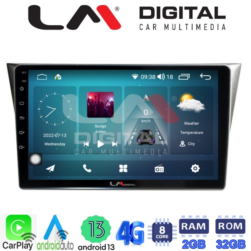 LM Digital - LM ZR8271 GPS Οθόνη OEM Multimedia Αυτοκινήτου για Subaru Impreza 2000 &gt; 2007 (CarPlay/AndroidAuto/BT/GPS/WIFI/GPRS)