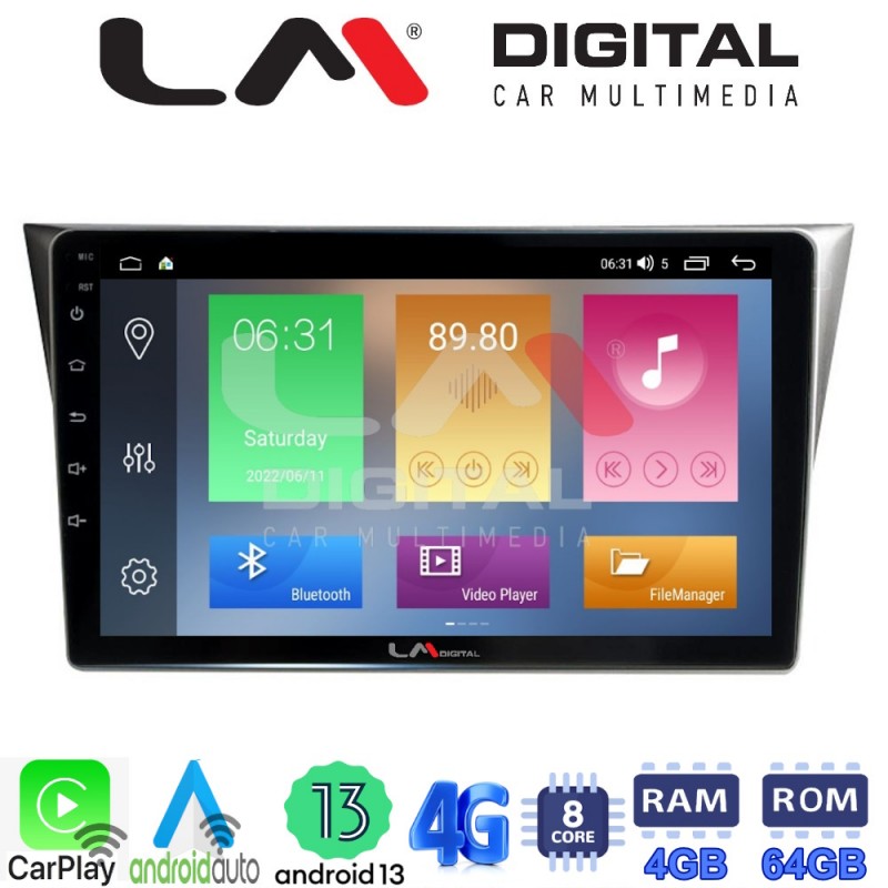 LM Digital - LM ZC8271 GPS Οθόνη OEM Multimedia Αυτοκινήτου για Subaru Impreza 2000 &gt; 2007 (CarPlay/AndroidAuto/BT/GPS/WIFI/GPRS)