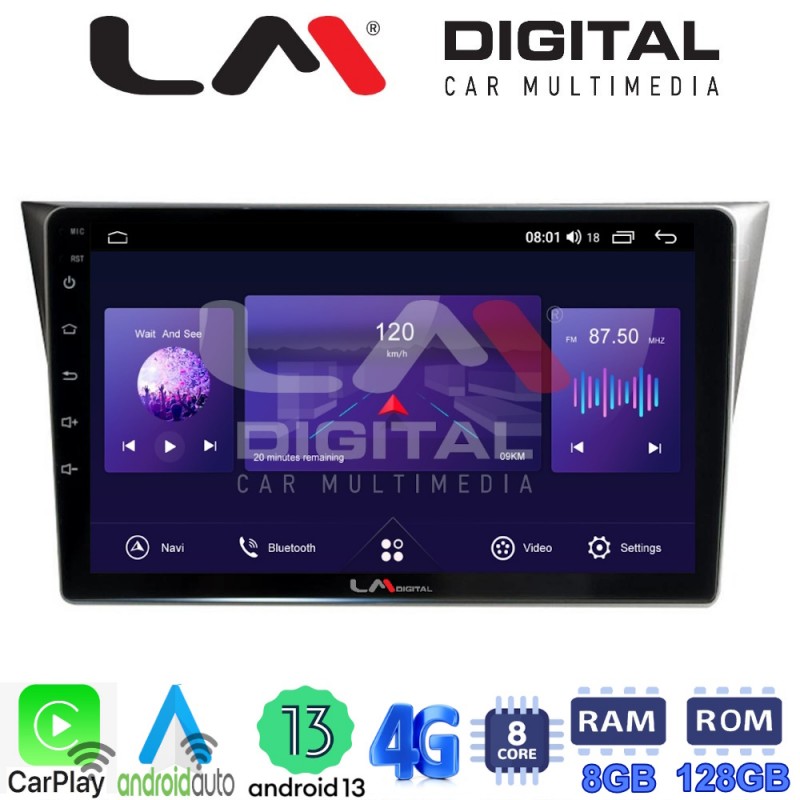 LM Digital - LM ZT8271 GPS Οθόνη OEM Multimedia Αυτοκινήτου για Subaru Impreza 2000 &gt; 2007 (CarPlay/AndroidAuto/BT/GPS/WIFI/GPRS)