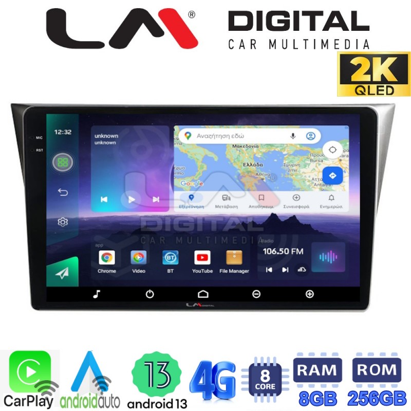 LM Digital - LM ZQ8271 GPS Οθόνη OEM Multimedia Αυτοκινήτου για Subaru Impreza 2000 &gt; 2007 (CarPlay/AndroidAuto/BT/GPS/WIFI/GPRS)