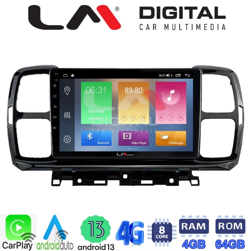 LM Digital - LM ZC8996 GPS Οθόνη OEM Multimedia Αυτοκινήτου για Citroen C5 AirCross 2017 &gt; 2021 (CarPlay/AndroidAuto/BT/GPS/WIFI/GPRS)